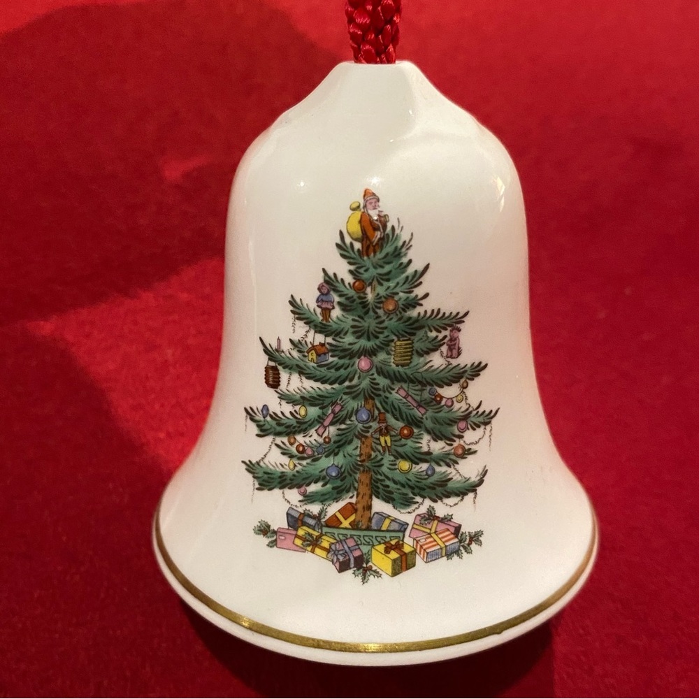 NIB vintage Spode Christmas Tree bell ornament - third in the series - Picture 1 of 9